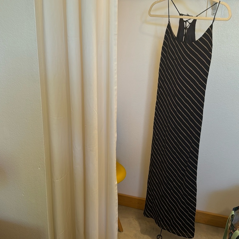 👉Navy maxi dress vintage gorgeous